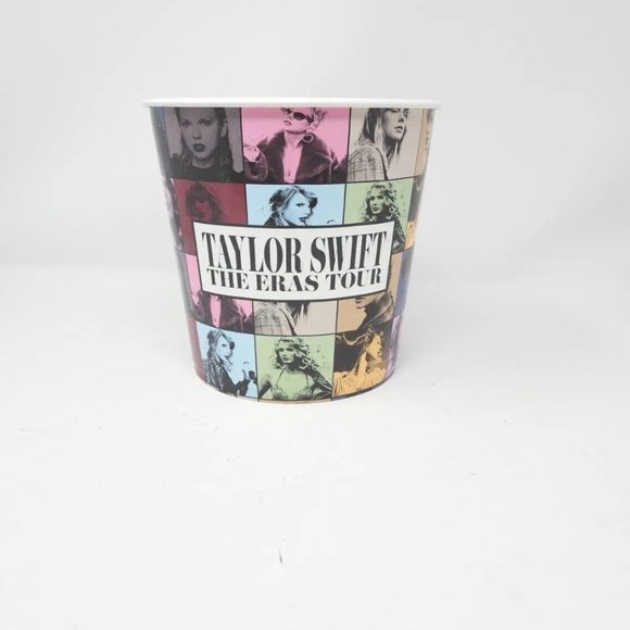 Taylor Swift The Eras Tour Movie Plastic Popcorn Bucket Cinemark‎ Exclusive - Picture 1 of 8
